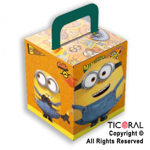 MINIONS CAJITA SORPRESA x 6